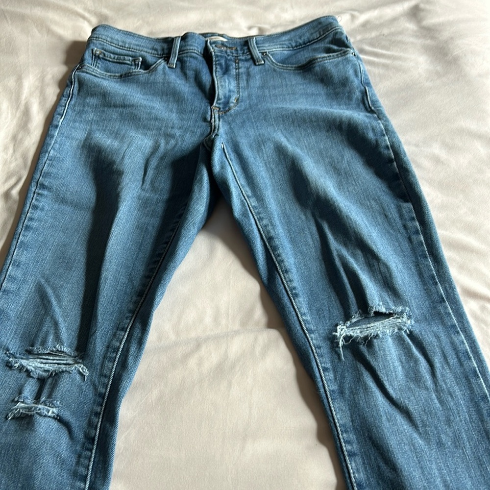 Levi blue jeans